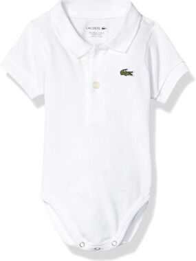 Lacoste Baby Lacoste Short Sleeve Pique Layette 12 Months
